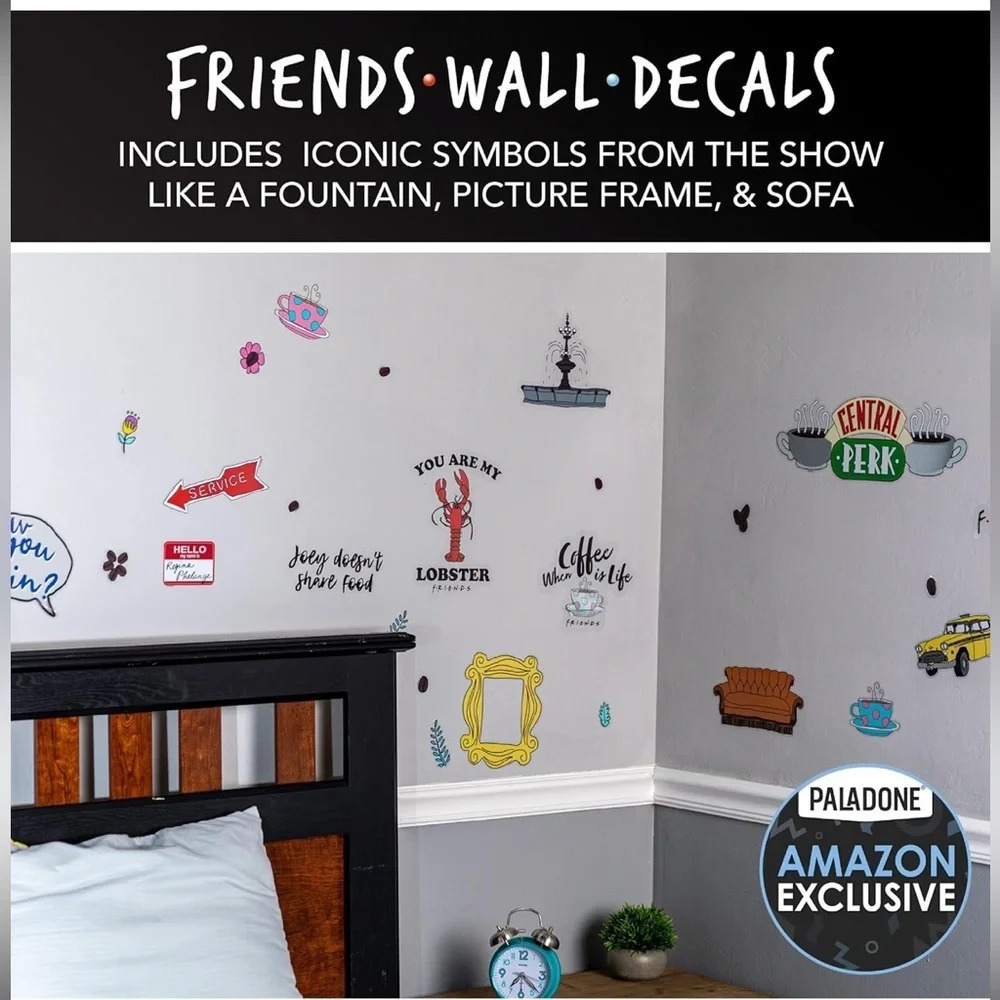 NIB Friends Wall Stickers - Picture 2 of 7